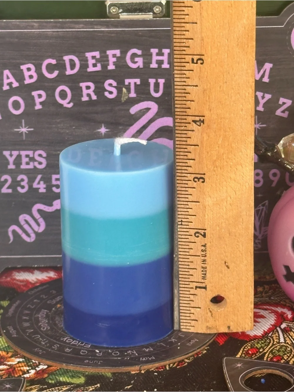 Ocean Tides Pillar Candle